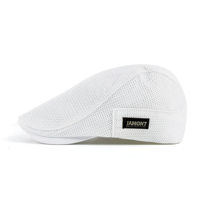 Casual men's mesh beret, an airflow cap designed for maximum breathability during summer.