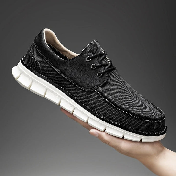 Men's slip-on loafers, comfortable casual footwear for everyday walking and versatile style.