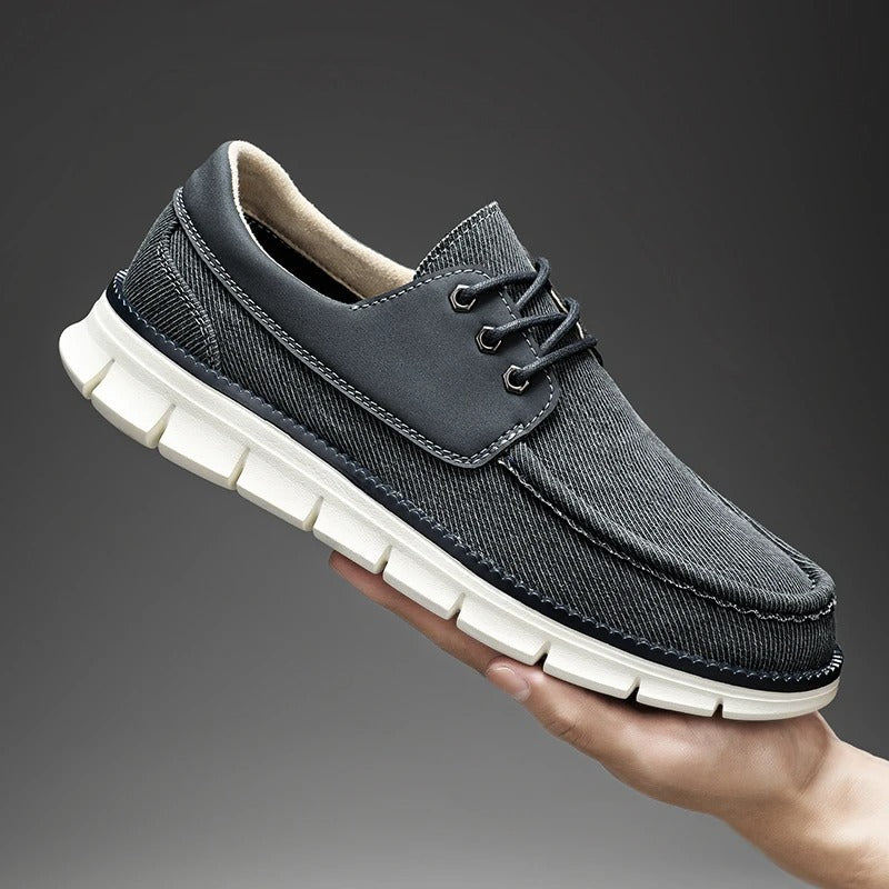Everyday men's slip-on loafers, comfortable and stylish casual shoes for easy wear.