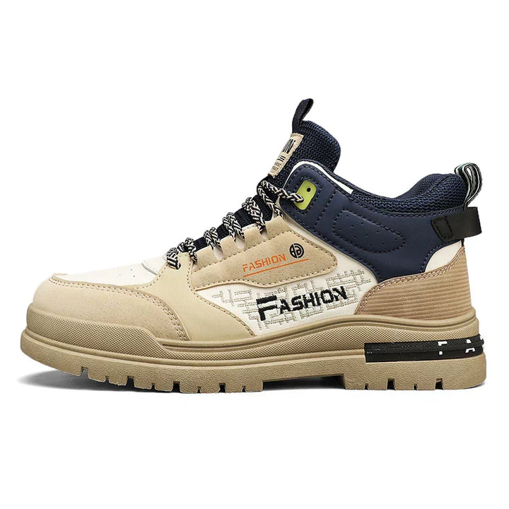 Versatile men's casual walking shoes with flexible sole for all-day comfort.