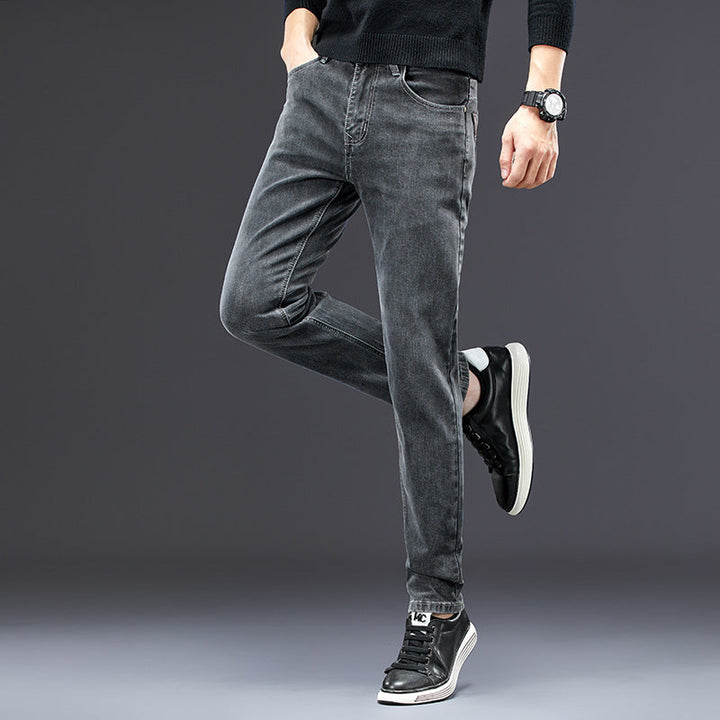 Men's Cavell tailored fit jeans, comfortable fabric with subtle stretch for modern style.