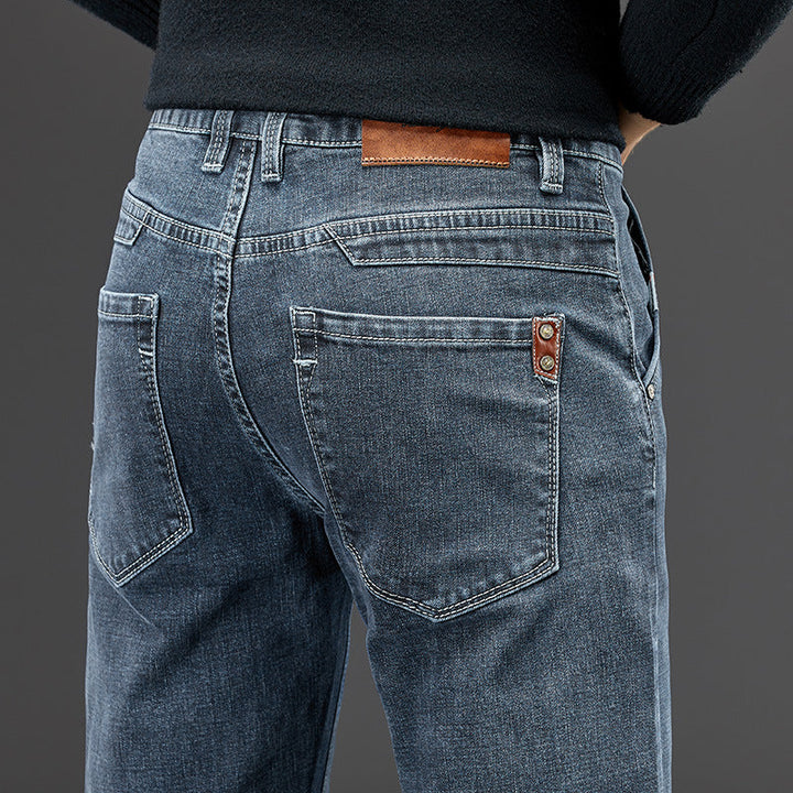 Men's Cavell tailored fit jeans, a stylish, comfortable, & versatile modern wardrobe staple.