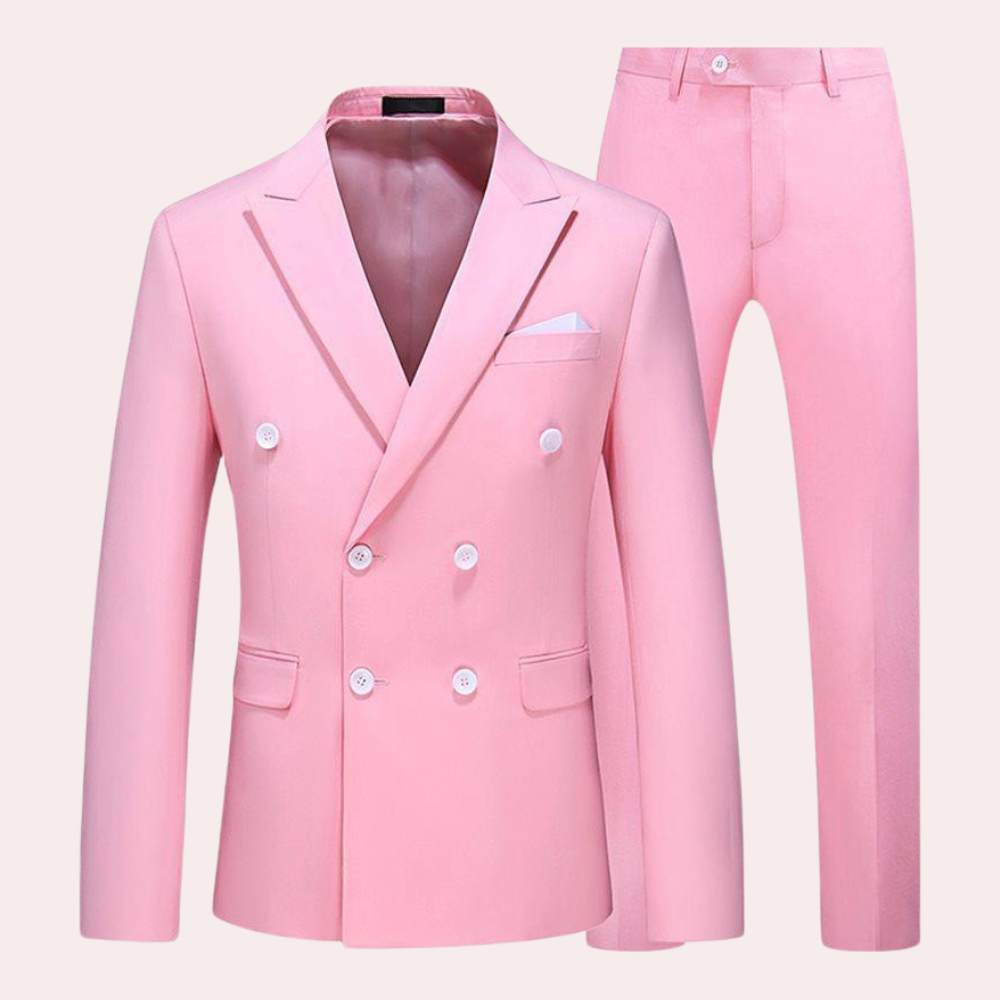Premium men's classic 2-piece suit, a versatile choice for professional formal wear and elegant social events.