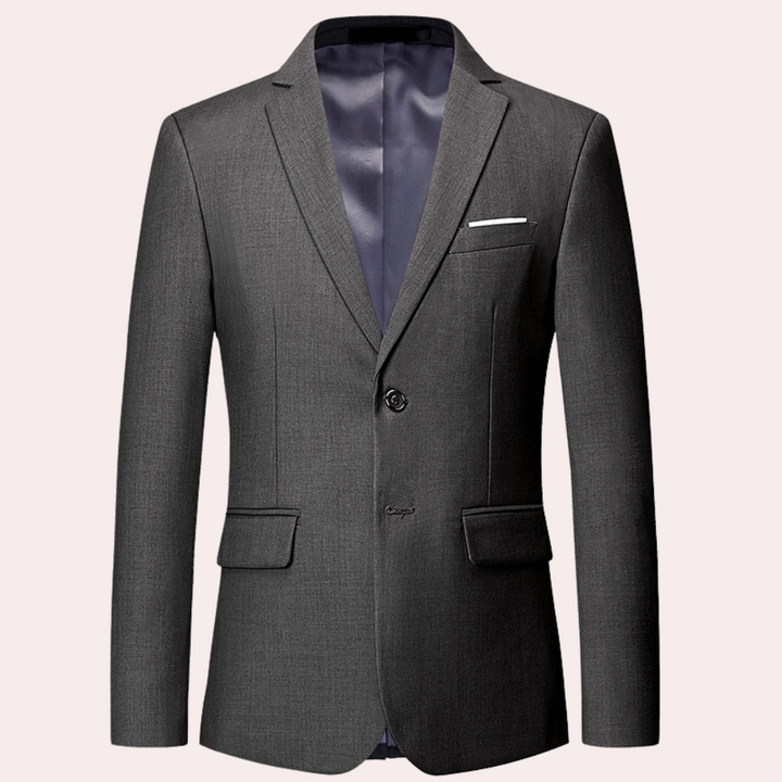 Stylish men's Ariston blazer, tailored for a comfortable fit, great for smart casual or formal events.