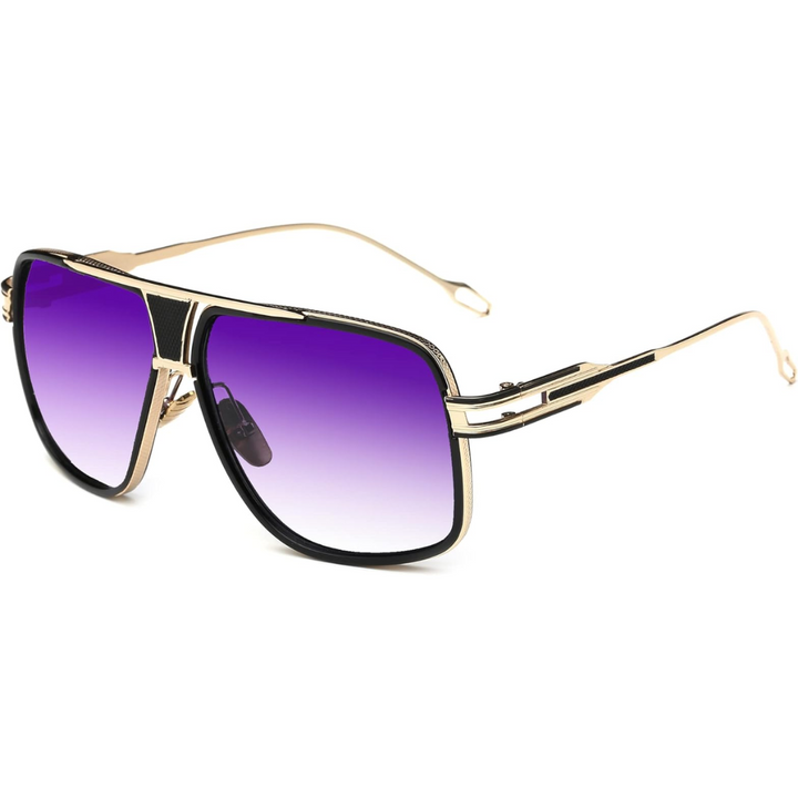 Fashionable men's aviator sunglasses, Jimmy, with durable alloy frame