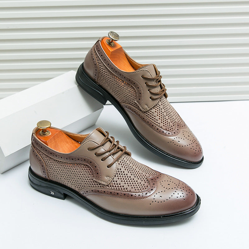 Sophisticated men's classic oxford footwear, breathable design for elegant men's fashion.