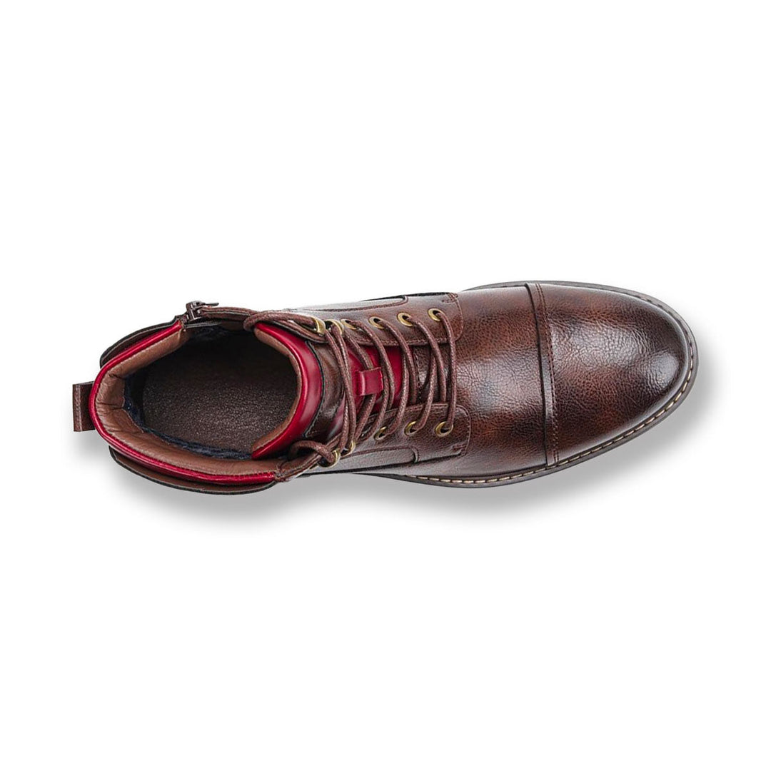 Comfortable men's classic black Oxford boots for all-day wear and enduring style.