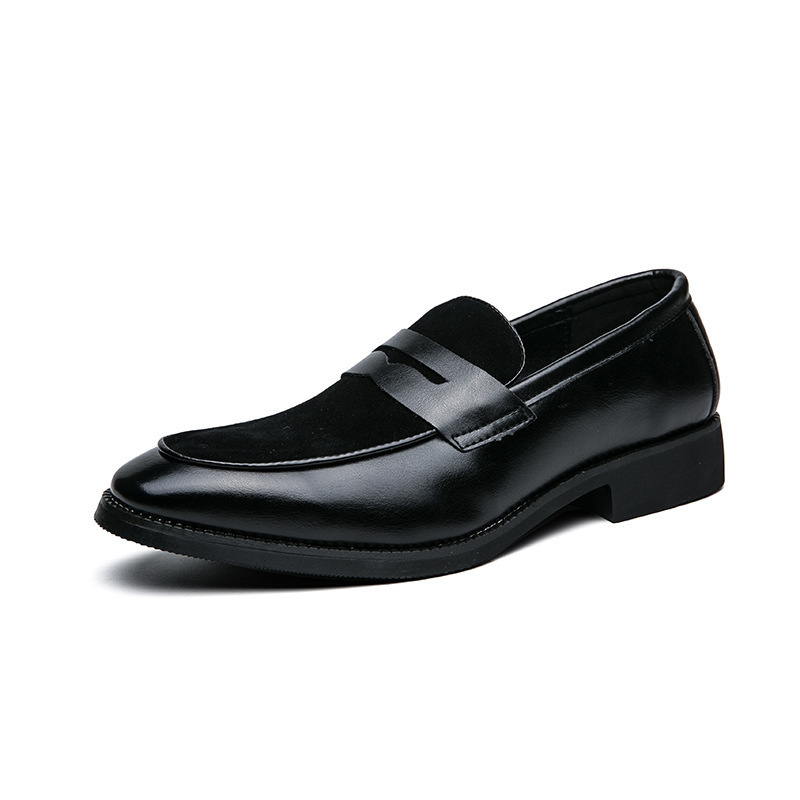 Men's durable leather penny loafers, featuring a classic design, slip-on convenience, and all-day comfort.