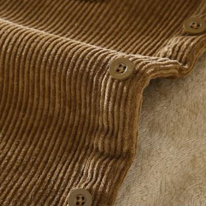 Victor Men's Classic Corduroy Jacket, a warm & stylish outerwear choice for modern casual & vintage fashion.