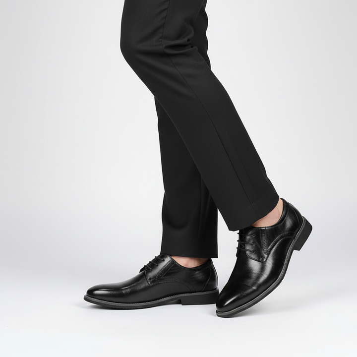 Close-up of Adrian men's high-quality leather brogue shoes, ideal for formal wear