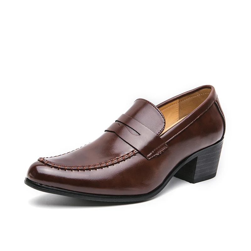Stylish men's navy blue suede slip-on loafers, combining comfort with modern elegant footwear fashion.