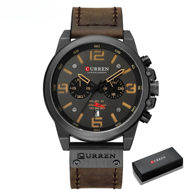 Elegant Men's Chronograph "The Hudson," suitable for both professional and casual classic wear.