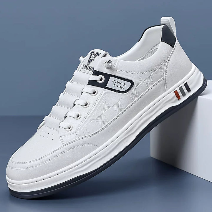 Stylish men's brown sneakers for everyday wear, offering superior comfort.