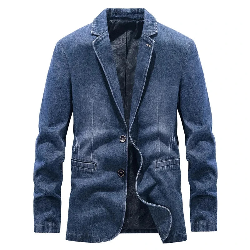 Men's classic everyday jacket in a timeless style, offering rugged comfort for versatile outerwear. Perfect for casual fashion.