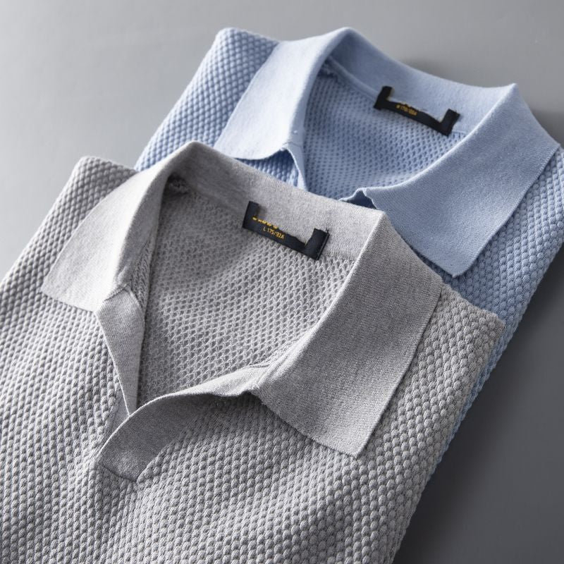 Nestor classic men's everyday polo shirt for casual wear, featuring short sleeves and breathable cotton.