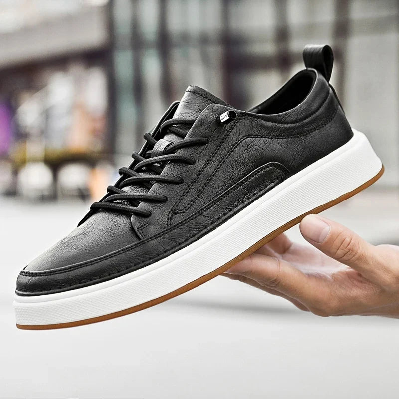 Khaki men's everyday sneakers, comfortable walking shoes perfect for versatile casual mens footwear.