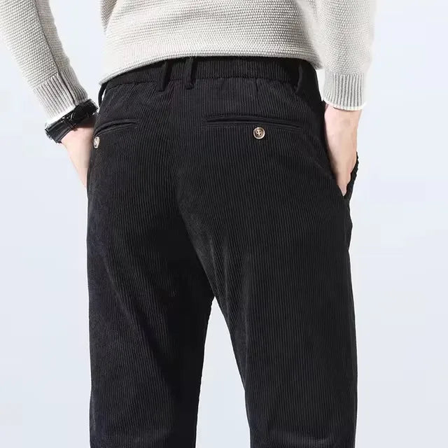 Effortlessly sharp & comfortable men's tailored dress pants, perfect for office or smart casual events.