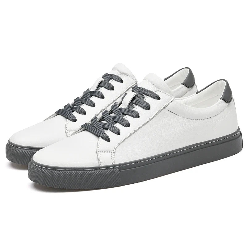 Durable men's genuine leather shoes with anti-slip sole. Classic, comfortable, and built for lasting style.