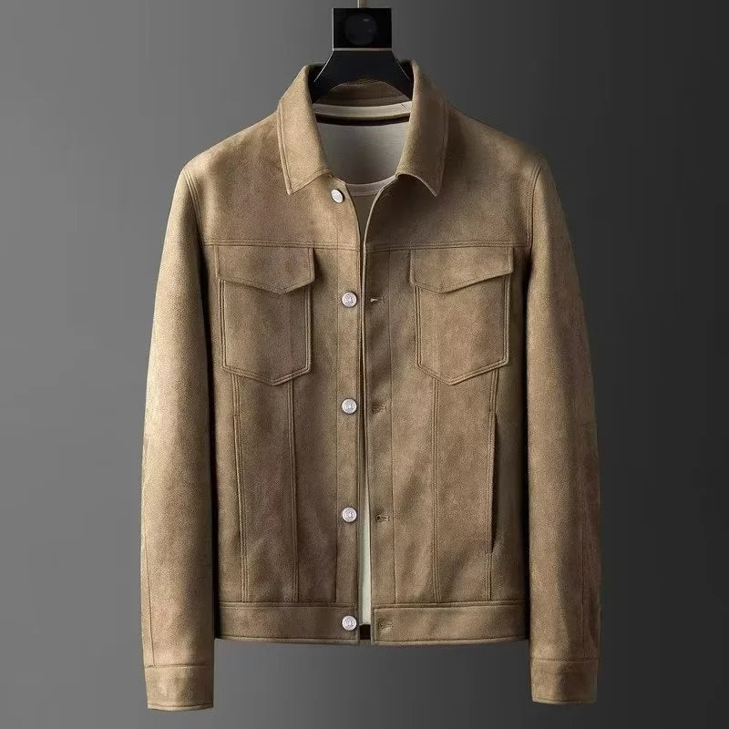 Men's Classic Harrington Jacket, timeless style for versatile fashion and everyday casual wear.