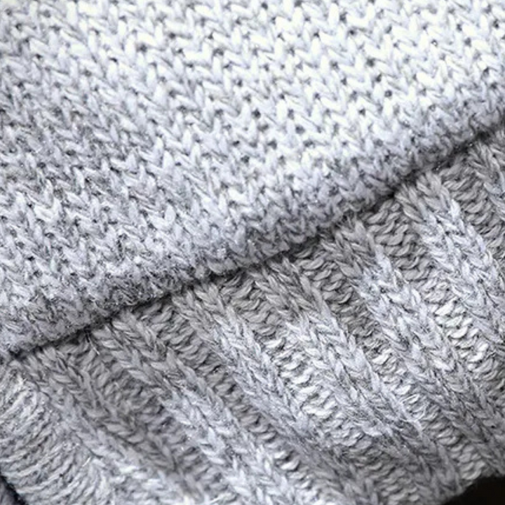 Men's classic knitted hooded gilet, for fall fashion & winter warmth. A cozy sleeveless jacket, great for layering.