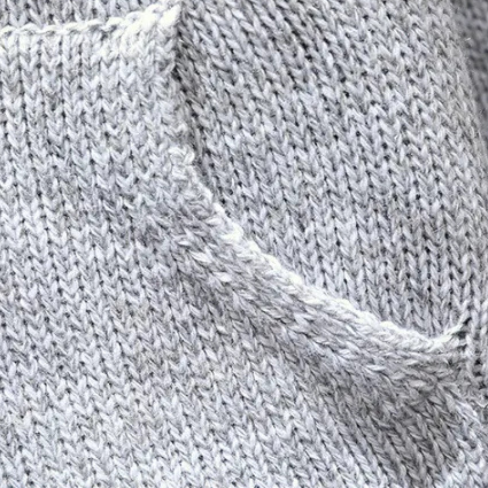 Stylish men's hooded vest. Classic knitted sleeveless jacket, perfect for comfortable casual outerwear and layering.