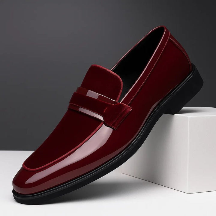Comfortable men's classic penny loafers, everyday slip-on footwear with sophisticated, polished style.