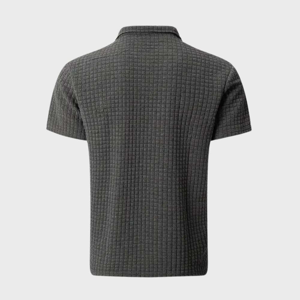 Effortless style: men's classic polo shirt for smart casual outfits.