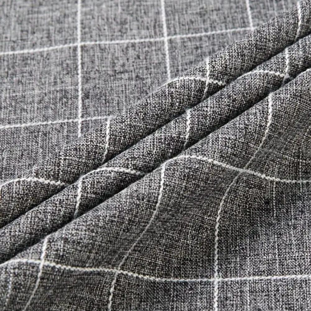 Smart-casual men's checked dress shirt, long sleeve button-up. Perfect for layering or a polished look.