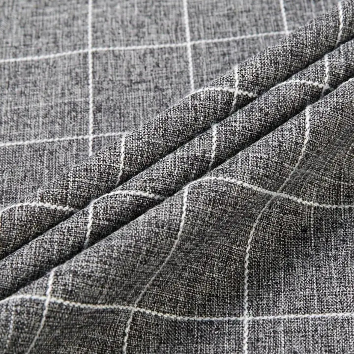 Smart-casual men's checked dress shirt, long sleeve button-up. Perfect for layering or a polished look.