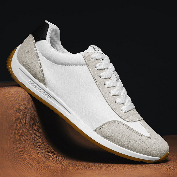 Men's Classic Retro Comfort Sneakers, ideal for versatile casual wear & athletic support.