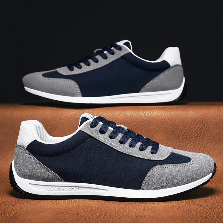 Highly versatile men's classic retro comfort sneakers for everyday casual & athletic style.