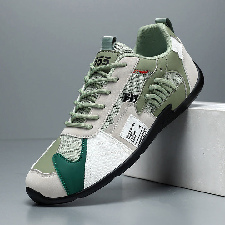 Vintage style men's footwear, these retro urban sneakers offer classic street wear appeal and comfort.