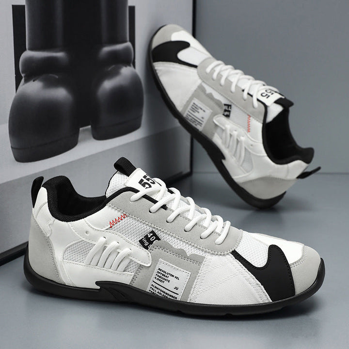 Durable men's retro urban sneakers with a strong grip sole, perfect for classic street style and daily use.