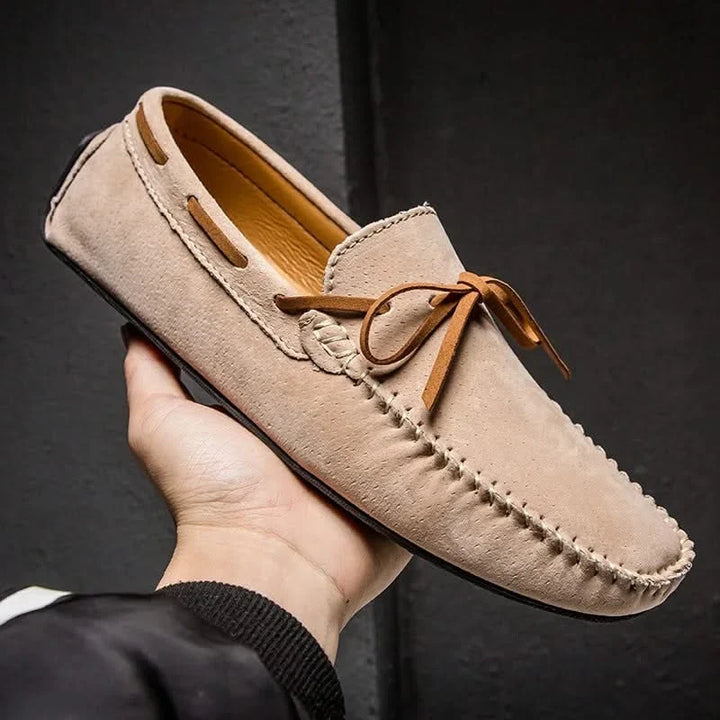 Men's classic slip-on loafers, comfort footwear for casual style. Lightweight & versatile for spring/summer.
