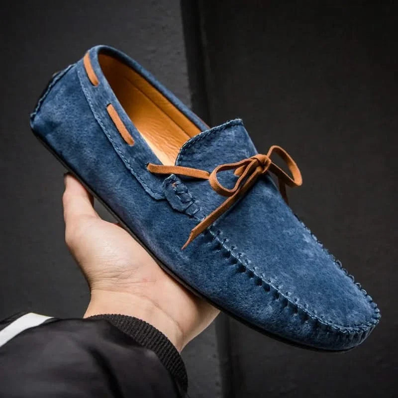 Essential men's classic slip-on loafers, offering comfort & timeless style for spring/summer fashion.