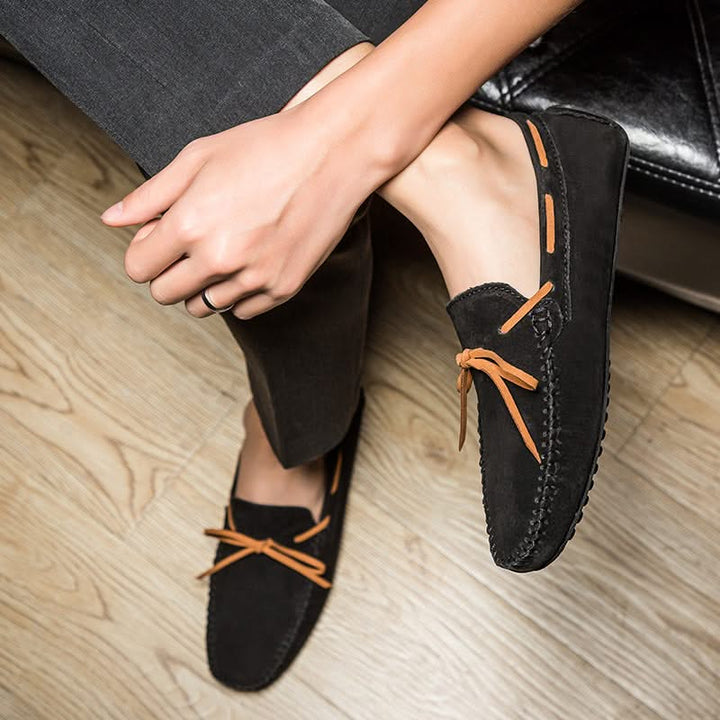 Men's classic slip-on comfort loafers. Versatile, lightweight casual shoes for spring/summer fashion.
