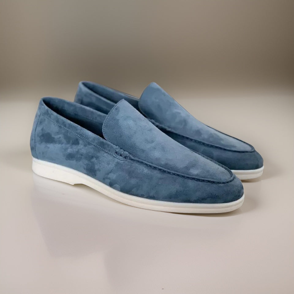 Comfortable men's everyday slip-on loafers, perfect walking footwear for all-day wear.