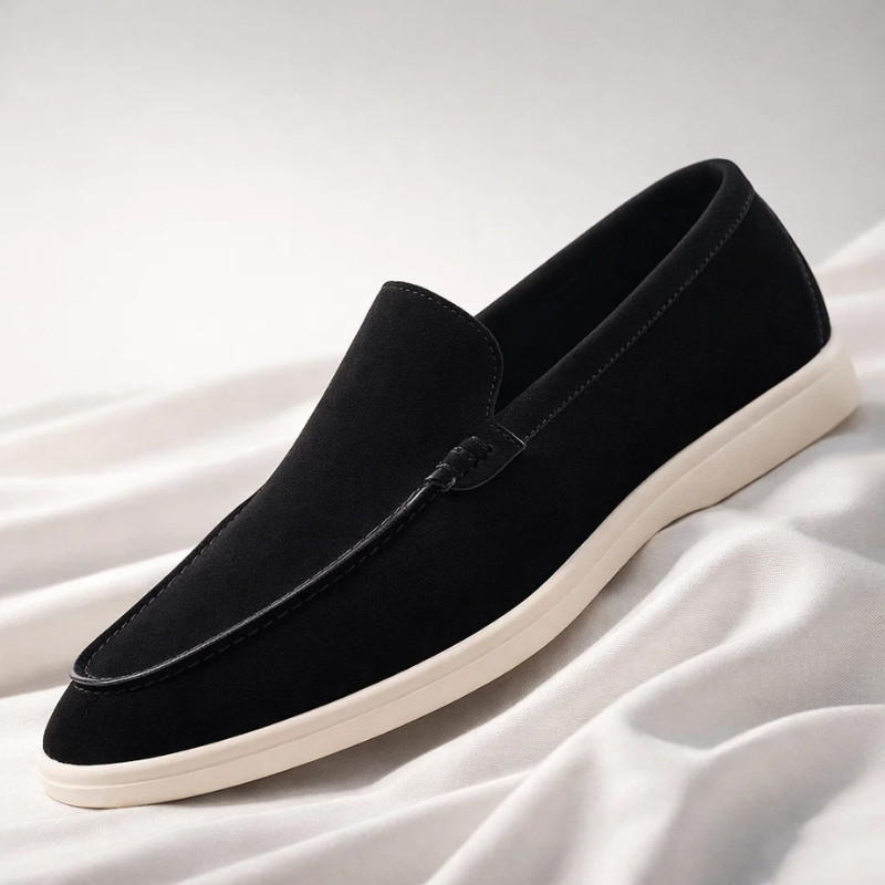 Versatile men's classic loafers, perfect for effortless casual or formal styling. Comfortable slip-on footwear.