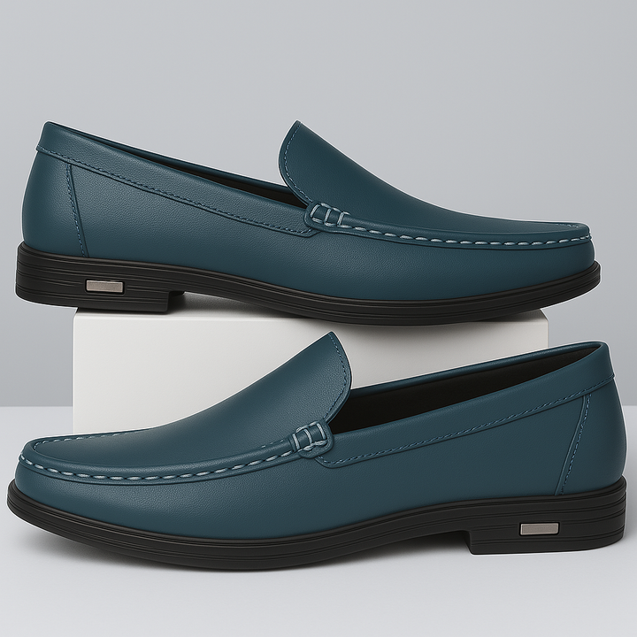 Stylish men's slip-on loafers for casual, formal, or business casual wear. Elegant and comfortable footwear.