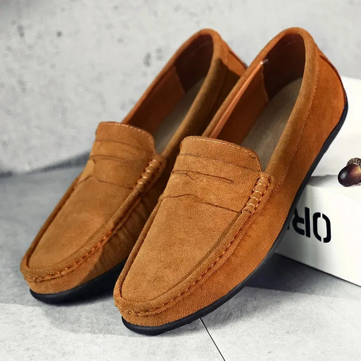 Men's classic slip-on loafers, perfect for all-day comfort & stylish everyday wear.