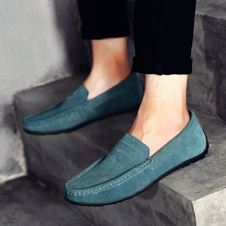 Durable men's classic slip-on loafers, designed for lasting comfort & everyday stylish wear.