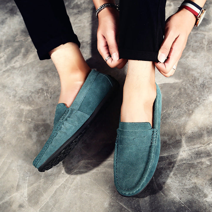 Men's comfortable classic slip-on loafers, essential stylish footwear for everyday & business casual.