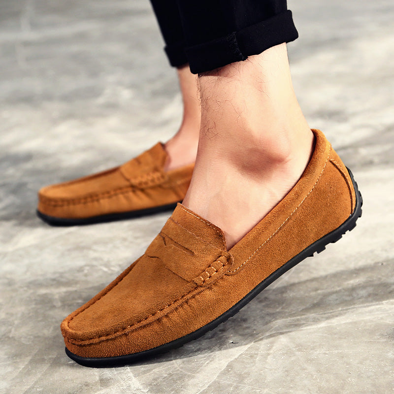 Stylish men's casual slip-on loafers, offering classic design & comfortable footwear.