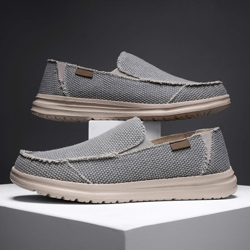 Men's easy-wear classic slip-on loafers. Comfortable, lightweight, durable casual footwear.