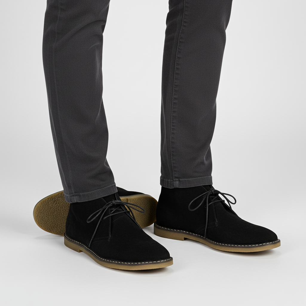 Classic men's dress shoes, slip-resistant sole, excellent for professional and casual settings.