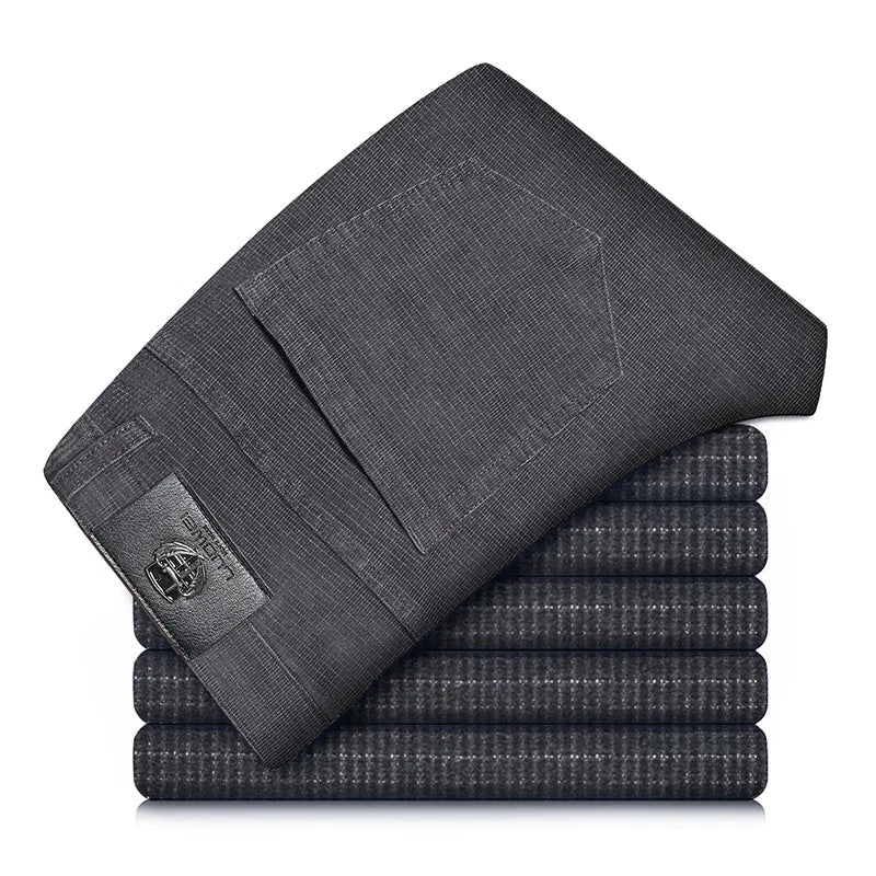 Men's midweight stretch corduroy pants, ideal for smart casual style and all-day comfort.