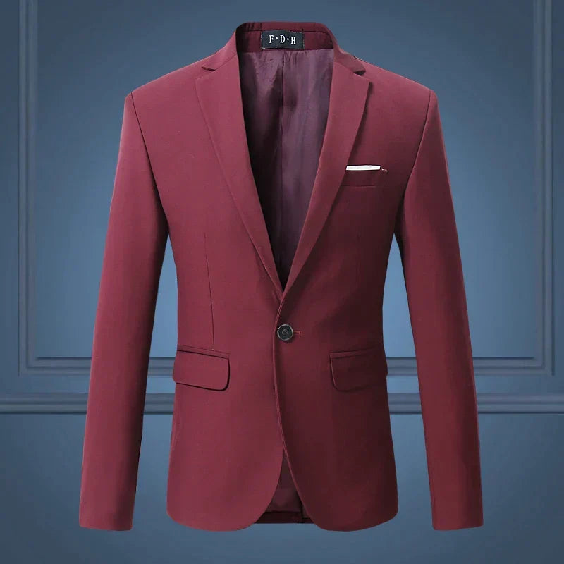 Stylish men's tailored jacket, a classic piece for modern menswear & versatile outfits.