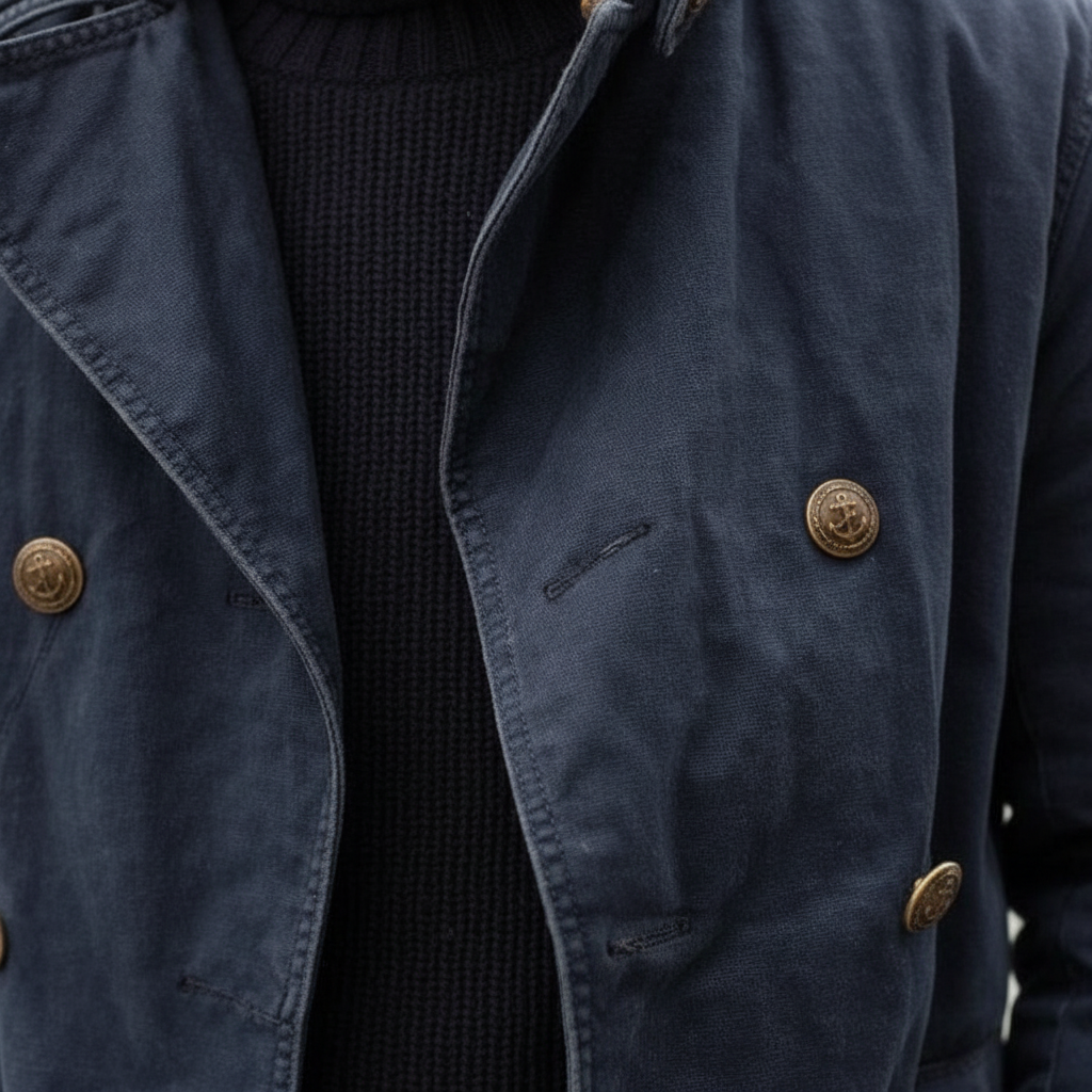 Durable men's outerwear, a versatile and classic transitional jacket for autumn.