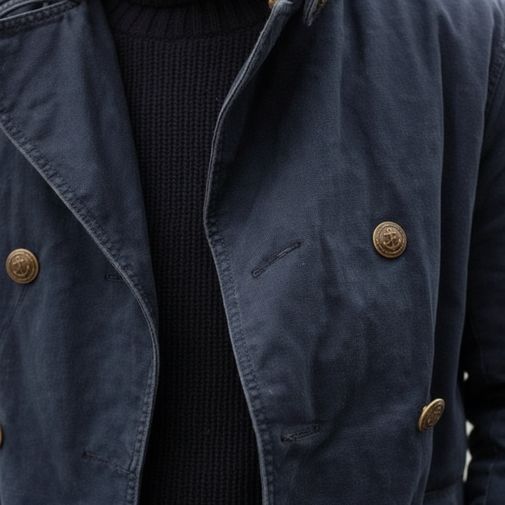 Durable men's outerwear, a versatile and classic transitional jacket for autumn.