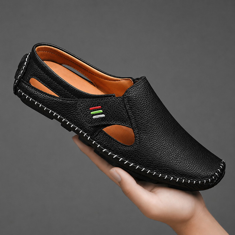 Versatile men's everyday sandals, adjustable for comfort in casual settings & summer days.